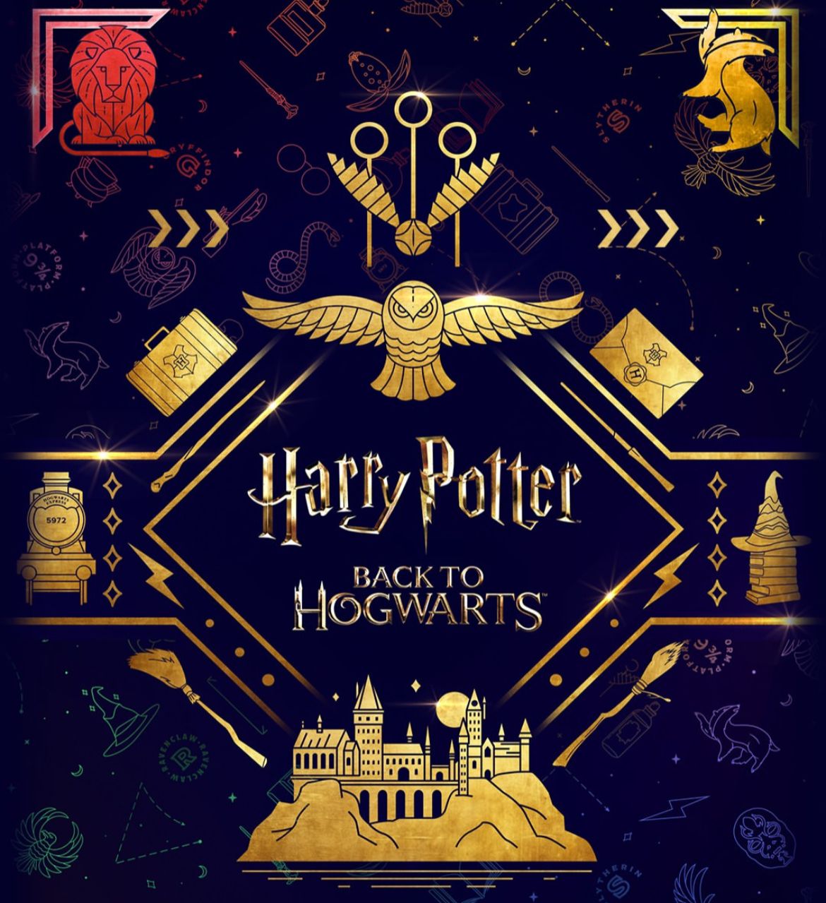 De Volta a Hogwarts: - Banner