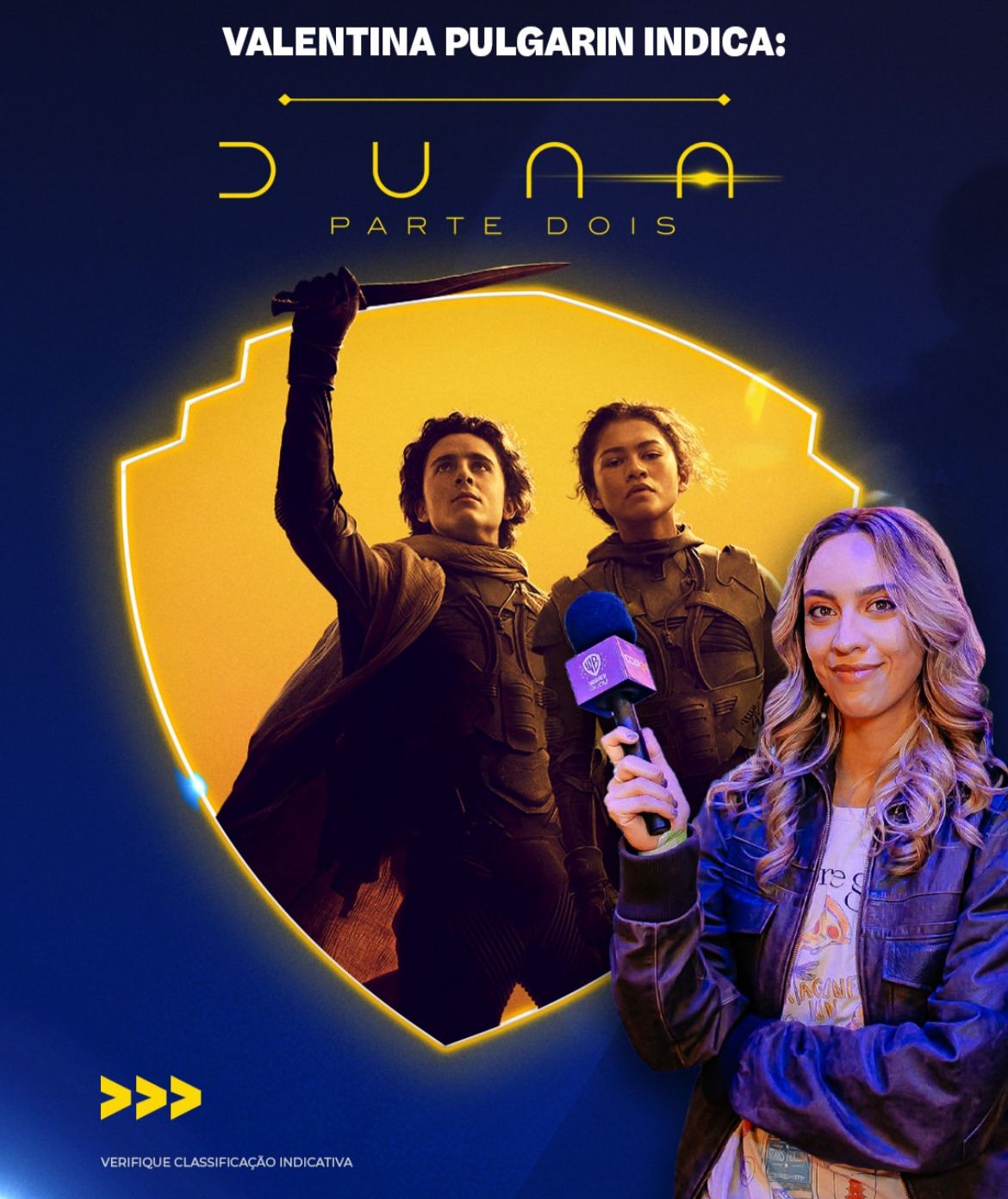 Warner na Sua Casa - Banner