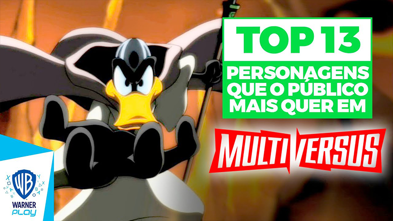 Quem você quer ver em “MULTIVERSUS”? - Banner