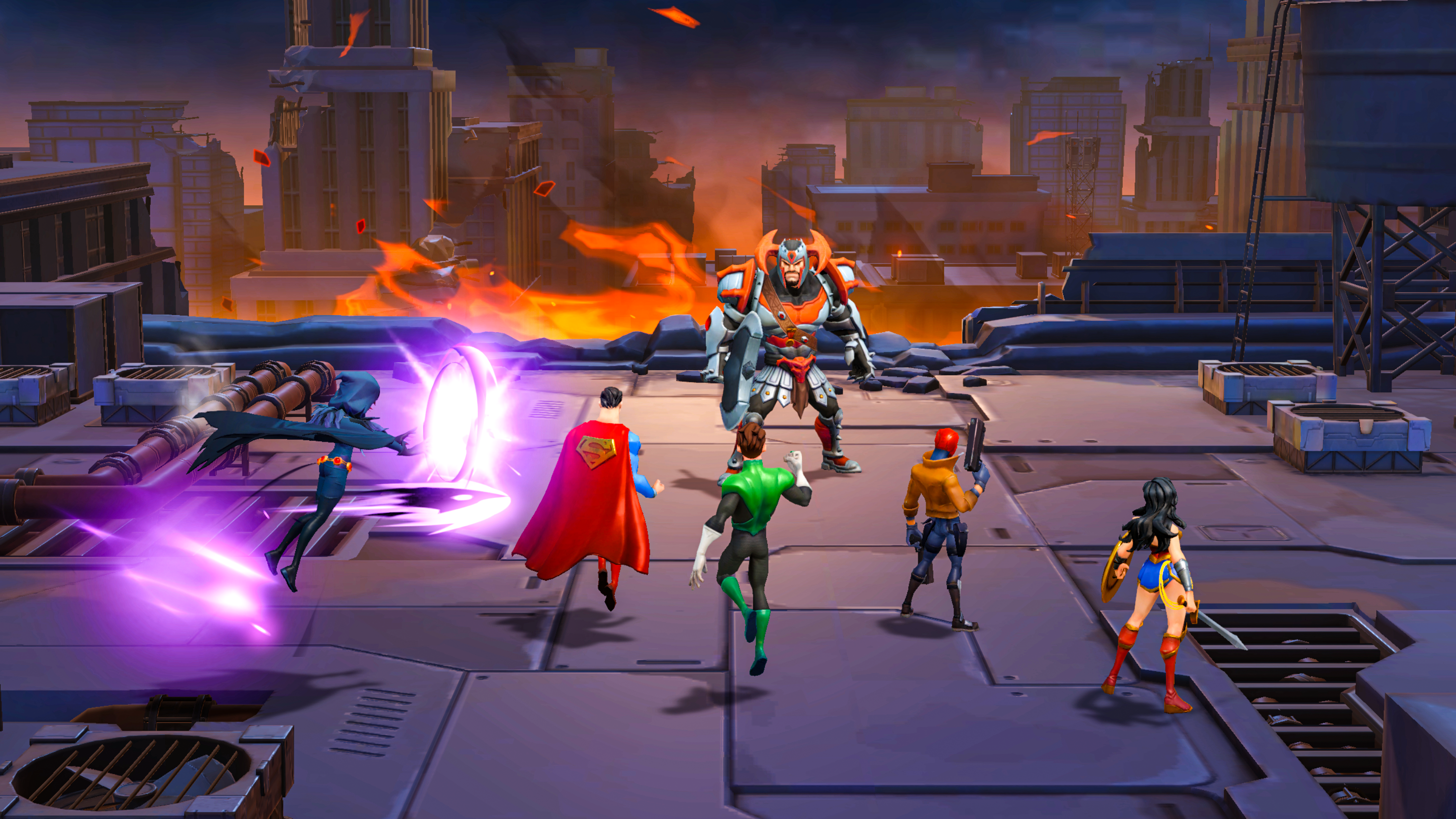 Warner Bros. Games revela novo trailer de gameplay geral de DC Worlds Collide - Banner