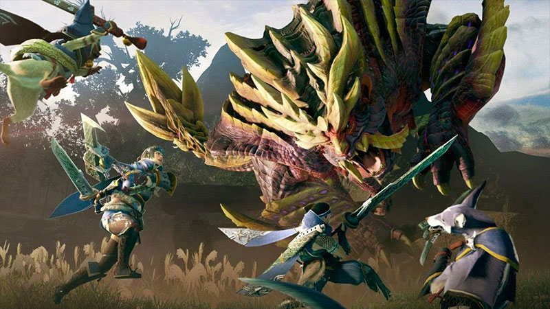 A caçada começou! Tudo sobre Monster Hunter Rise - Banner
