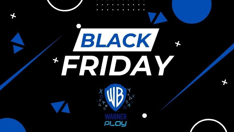 Black Friday com a Warner Play - Banner