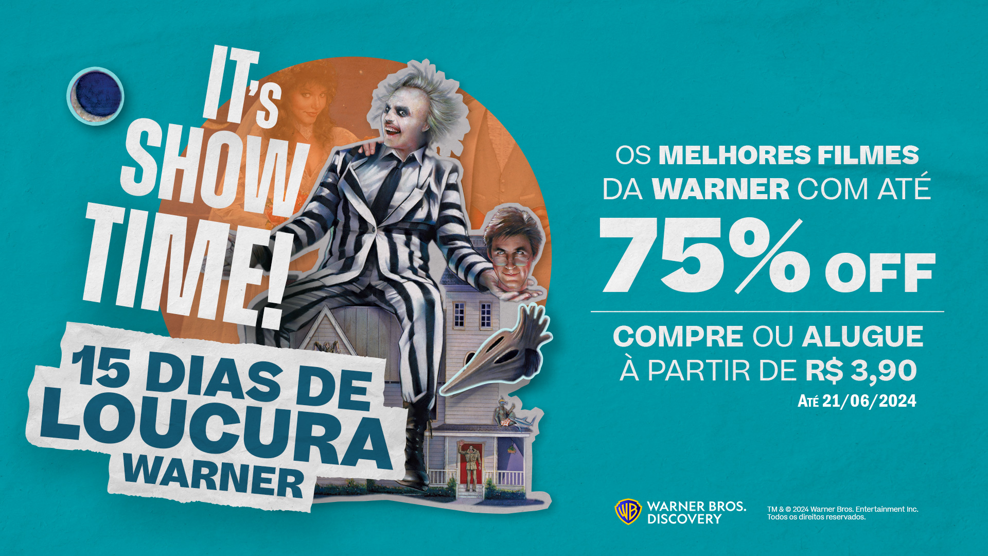 Loucura Warner - Banner