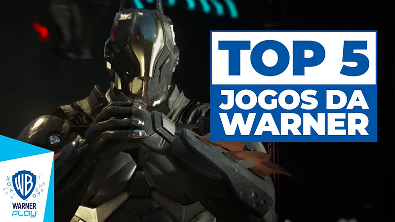 Top 5 | Jogos da Warner Para Você Conhecer Hoje! - Banner